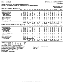 Box Score Magic