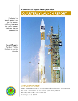 Quarterly Launch Report