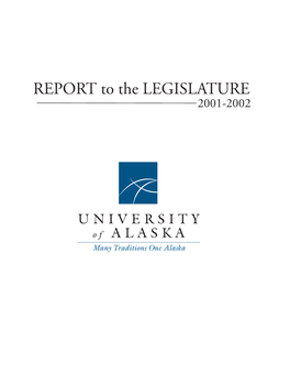 Report to the Legislature 2002