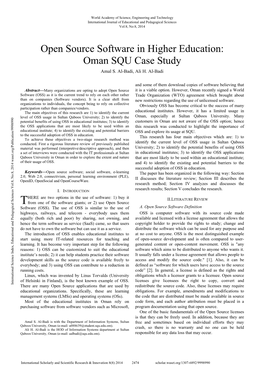 Oman SQU Case Study Amal S