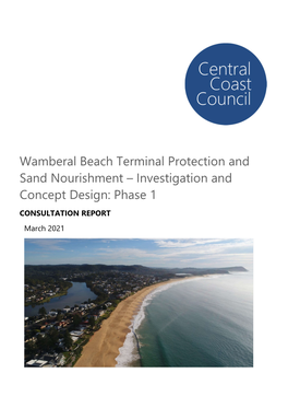 Wamberal Beach Terminal Protection and Sand