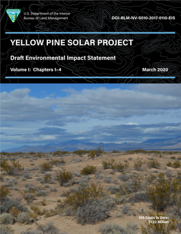 Yellow Pine Solar Project