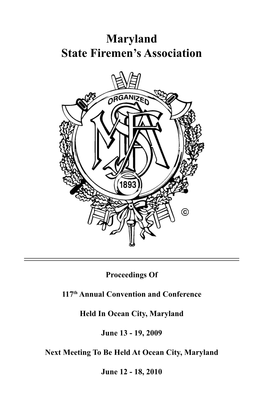 117Th Annual Convention and Conference