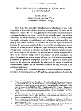 L. LA GITANILLA * City University Ofnew York