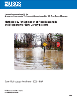 Methodology for Estimation of Flood Magnitude and Frequency for New Jersey Streams