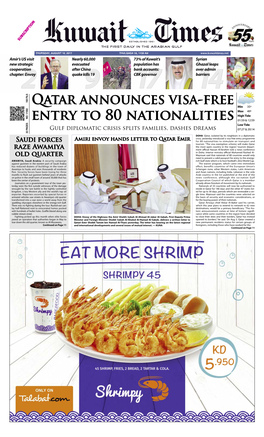 Qatar Announces Visa-FREE Entry to 80 Nationalities