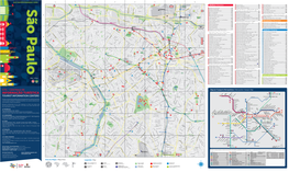 Mapa Turístico De SP