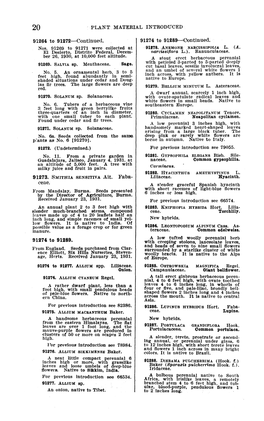 PLANT MATERIAL INTRODUCED 91264 to 91272—Continued. Ceae