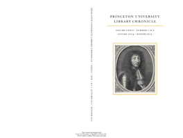 Princeton University Library Chronicle