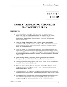 Chapter 4: Habitat and Living Resources Management Plan