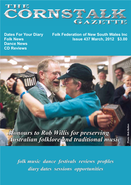 Honours to Rob Willis for Preserving Australian