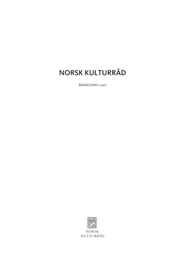 Norsk Kulturråd