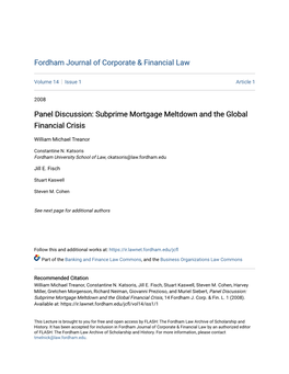 Fordham Journal of Corporate & Financial