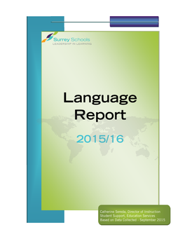 2015-16 Language Report
