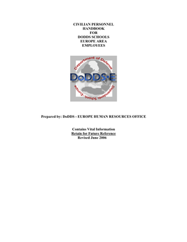 Civilian Personnel Employee Handbook