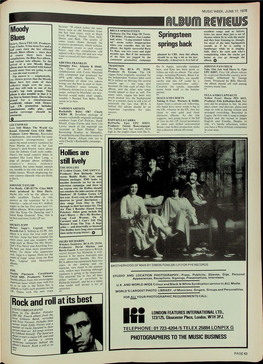 MUSIC WEEK, JUNE 17, 1978 ODDDE C C