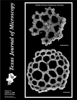 Texas Journal of Microscopy Journal Texas E TSM TSM