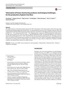 Technological Challenges for the Production of Gluten-Free Flour