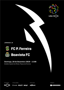 FC P. Ferreira Boavista FC