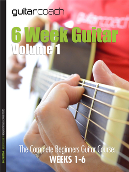 Volume 1 GUITAR COACH SPECIAL EDITION: 6 WEEK GUITAR - VOLUME 01