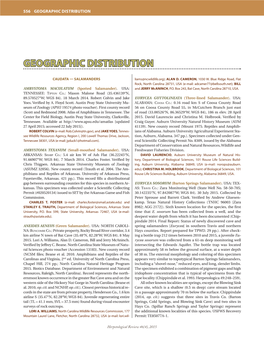 Geographic Distribution