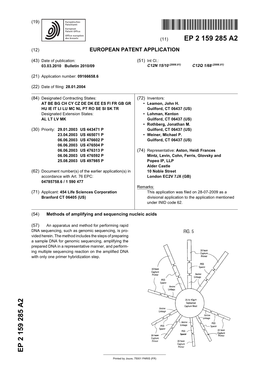 Methods of Amplifying and Sequencing Nucleic Acids