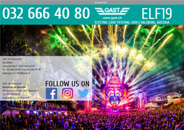 032 666 40 80 Elf19 Electric Love Festival 2019 | Salzburg, Austria