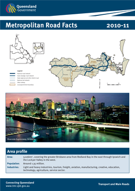 Metropolitan Road Facts 2010-11