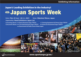 4Th Japan Sports Week