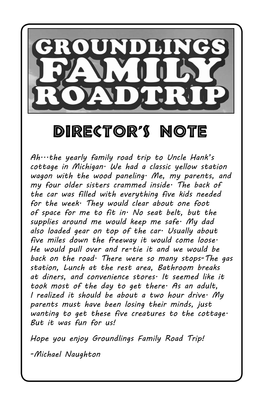 Director's Note