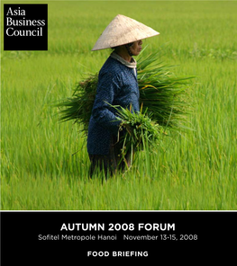 FOOD Briefing Food Briefing: Agflation in Asia