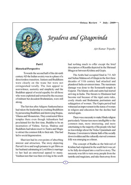 Jayadeva and Gitagovinda