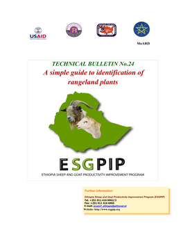 A Simple Guide to Identification of Rangeland Plants