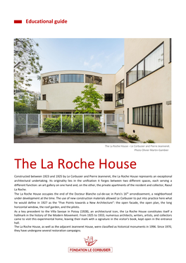 The La Roche House – Le Corbusier and Pierre Jeanneret