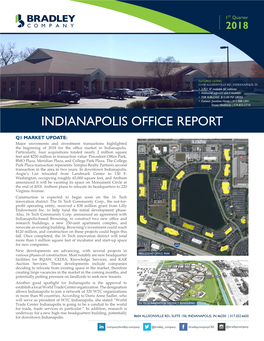 Indianapolis Office Report