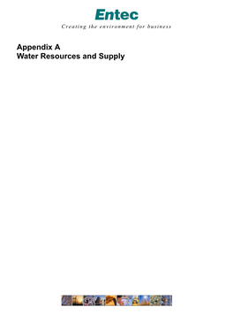 Derby HMA Water Cycle Study Appendices