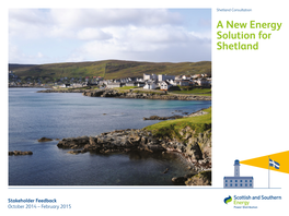 A New Energy Solution for Shetland