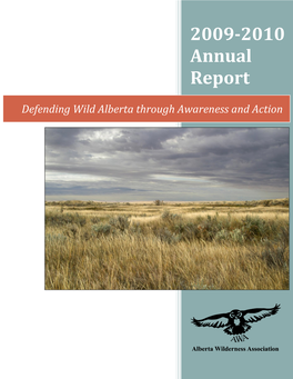 Defending Wild Alberta Through Awareness and Action