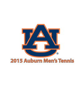 2015 Auburn Men's Tennis