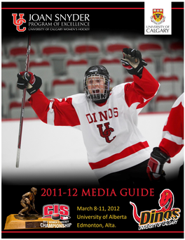 2011-12University of Calgary Dinos Women's Hockey