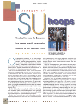 A Century of SU Hoops