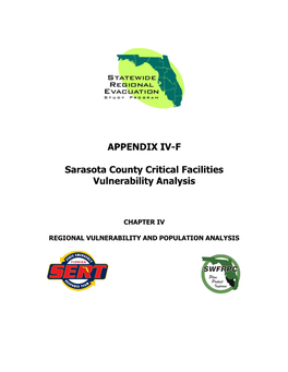 Sarasota County Critical Facilities Vulnerability Analysis