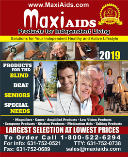 Maxiaids Catalog 2019 Lowres.Pdf