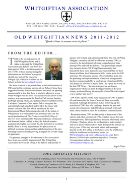 OWA News 2011-2012