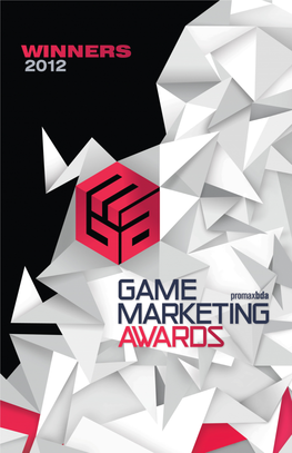 2012 Game Marketing Award Winners