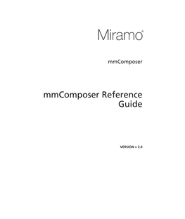 Miramopdf Is Run in the Context of the DITA Open Toolkit