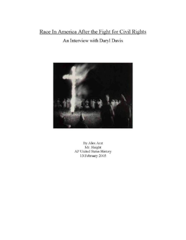 Race in America After the Fight for Civil Rights an Interview with Daryl Davis
