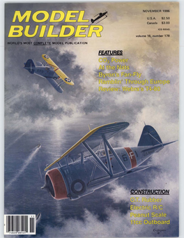 Model Builder November 1986