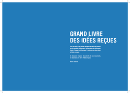 Grand Livre Des Idées Reçues