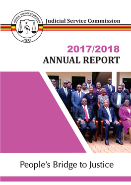 Annual Report the Republic of Uganda